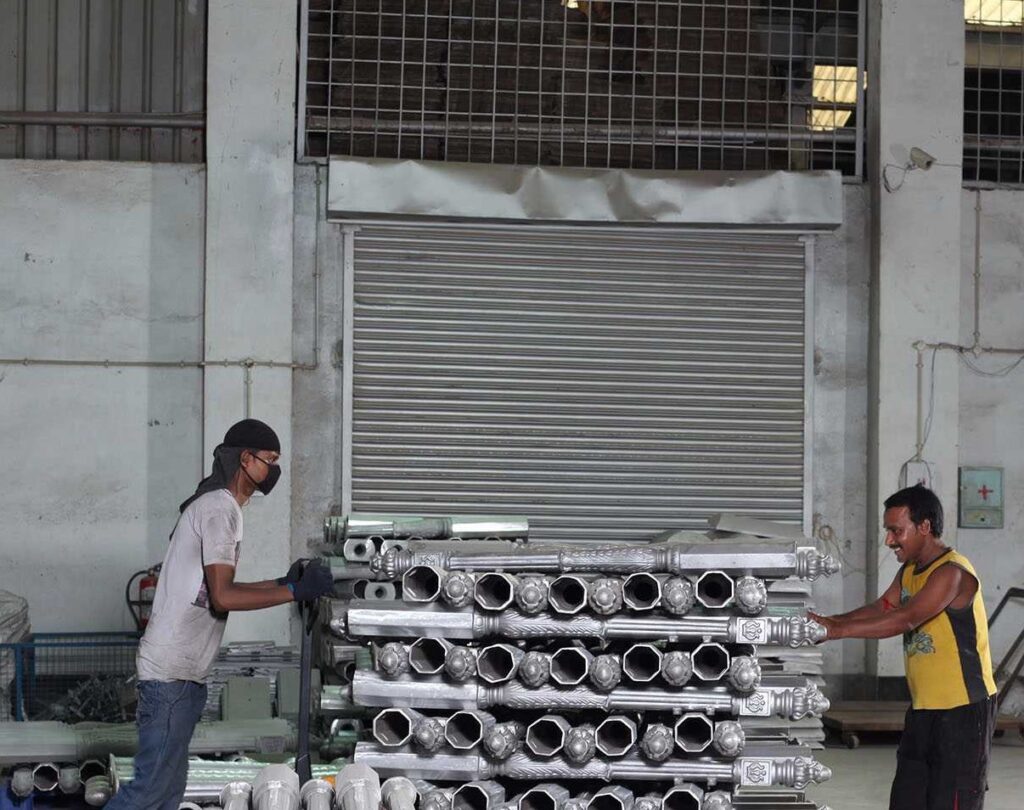 Aluminum investment casting foundry