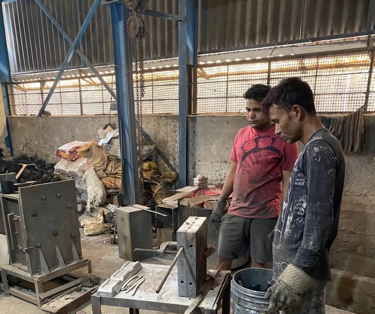 Aluminum foundry service