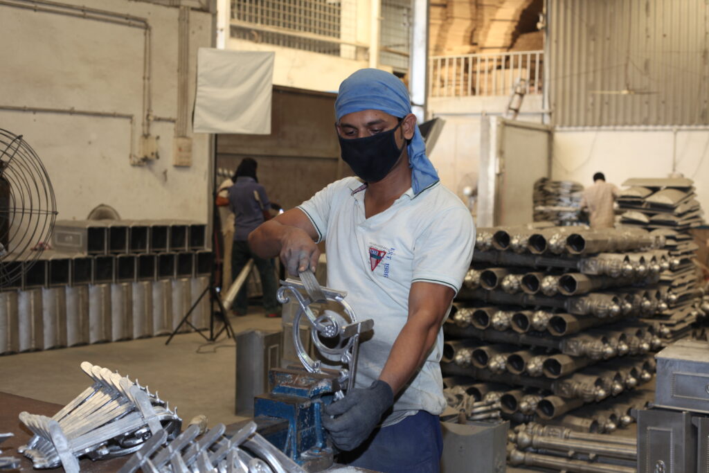 Aluminum investment casting foundry